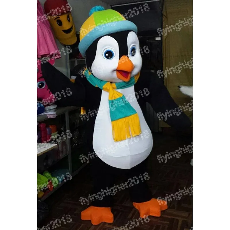 Halloween Penguin Mascot Costume customize Cartoon Anime theme character Adult Size Christmas Birthday Party Outdoor Outfit