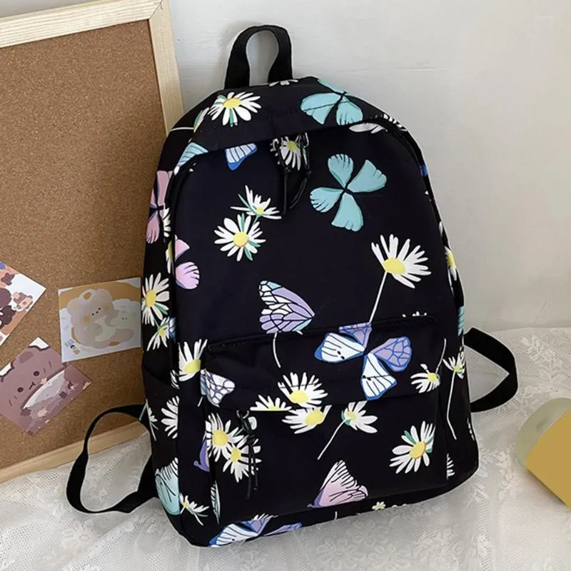 Black butterfly backpack store