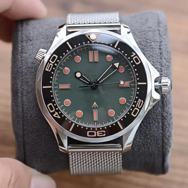 DHgate Omega Seamaster 300M Divers Watch Ceramic Bezel Sapphire Crystal Automatic Movement 42mm Black Watches