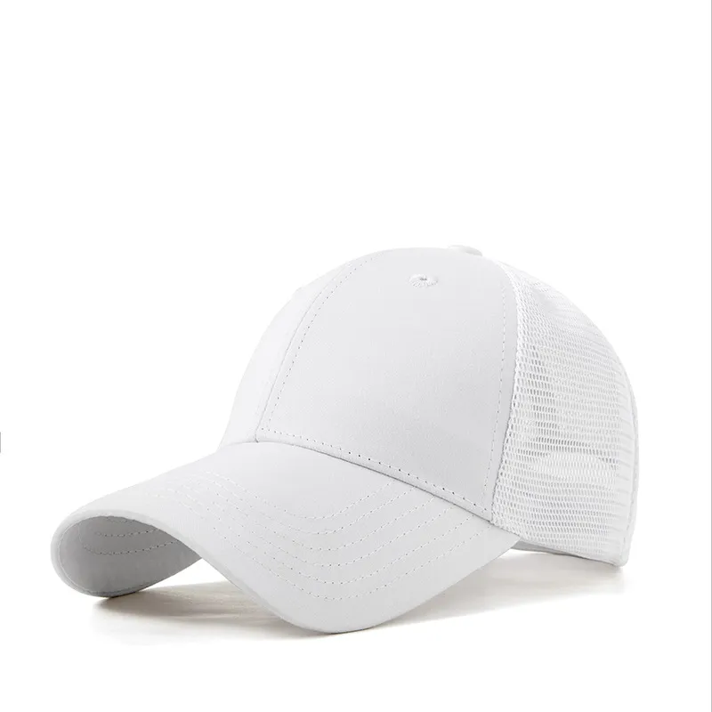 新しい帽子韓国スタイルカジュアルメンズメッシュキャップ