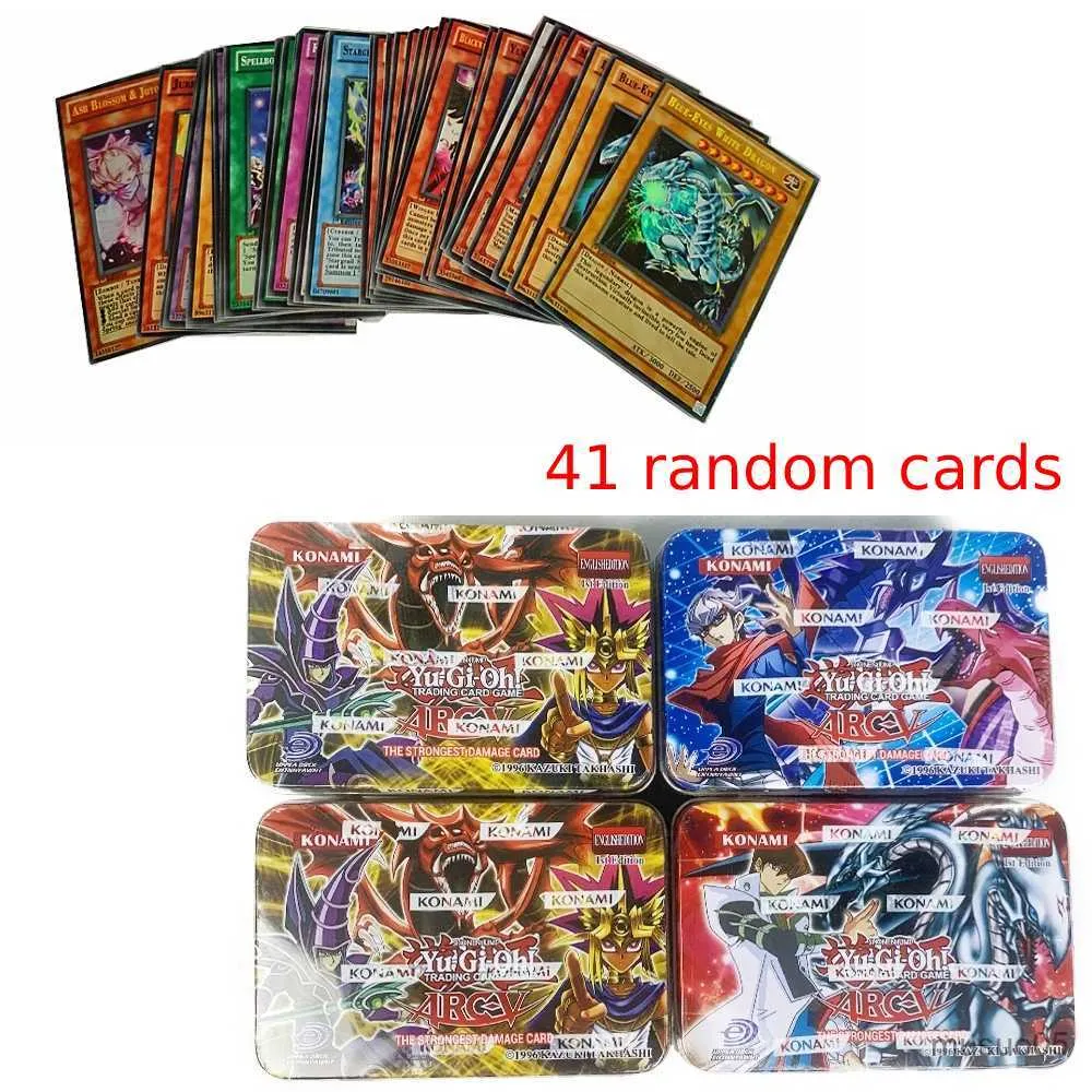 カードゲーム41 PCS/セットYugiohカードMutou Yogi Kaiba Setoフルエディションコレクションカードフラッシュ英語カードデッキの繰り返し