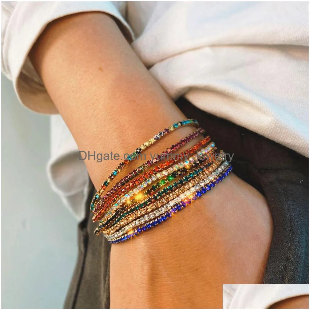 Elastic rhinestone bracelet new arrivals