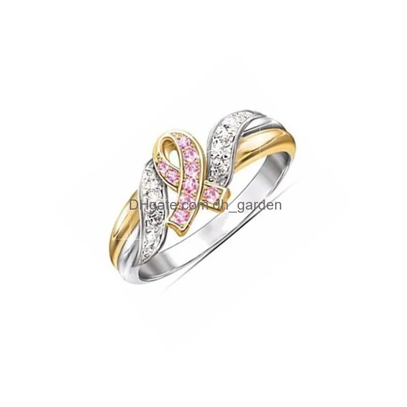 Breast cancer awareness ring 2025 band