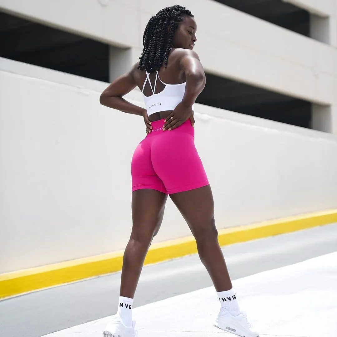 Lycra gym shorts womens store