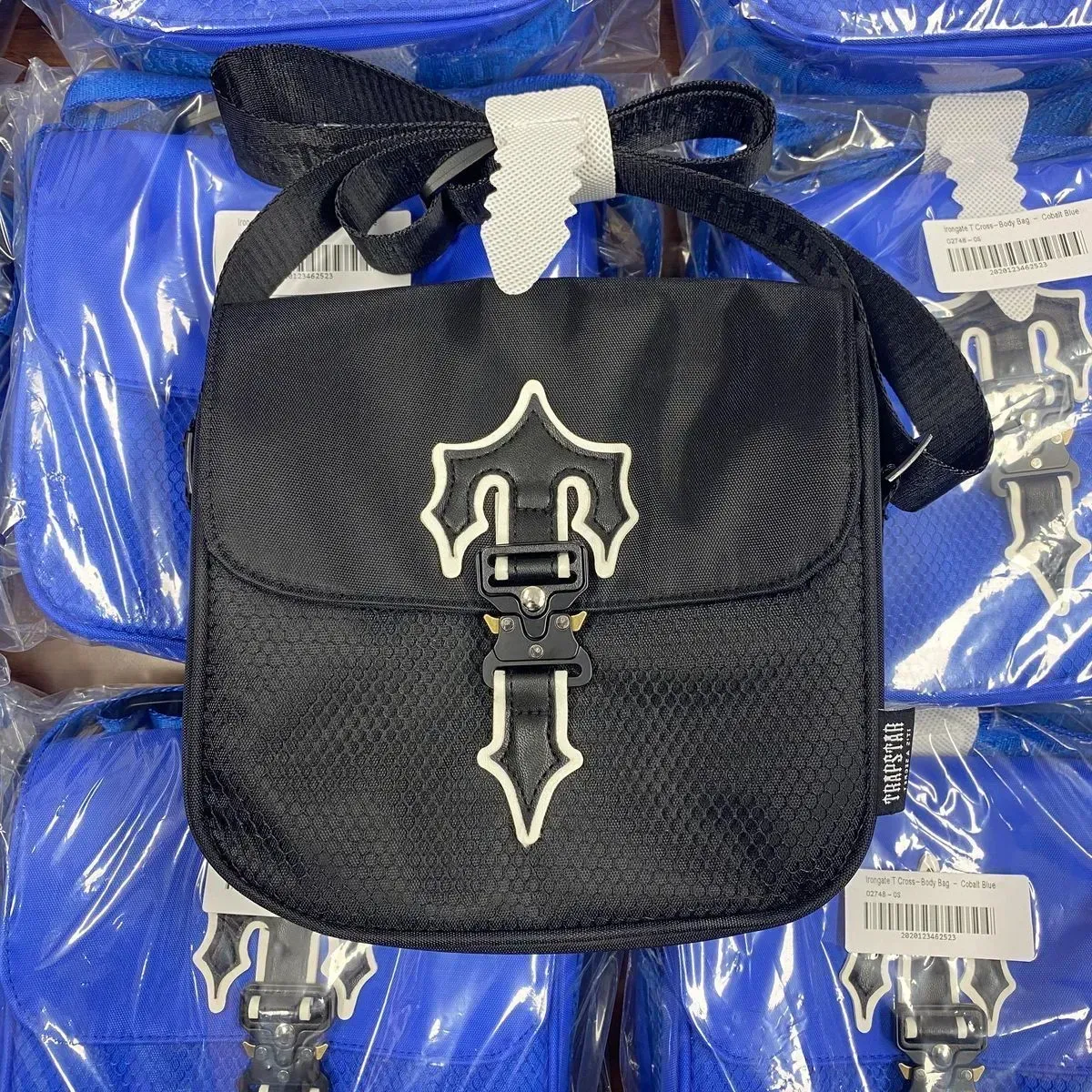 バッグ Trapstar irongate T cross bodybag blue Gomayee Unisex Nylon Crossbody Bag, Dark Blue - Walmart.com
