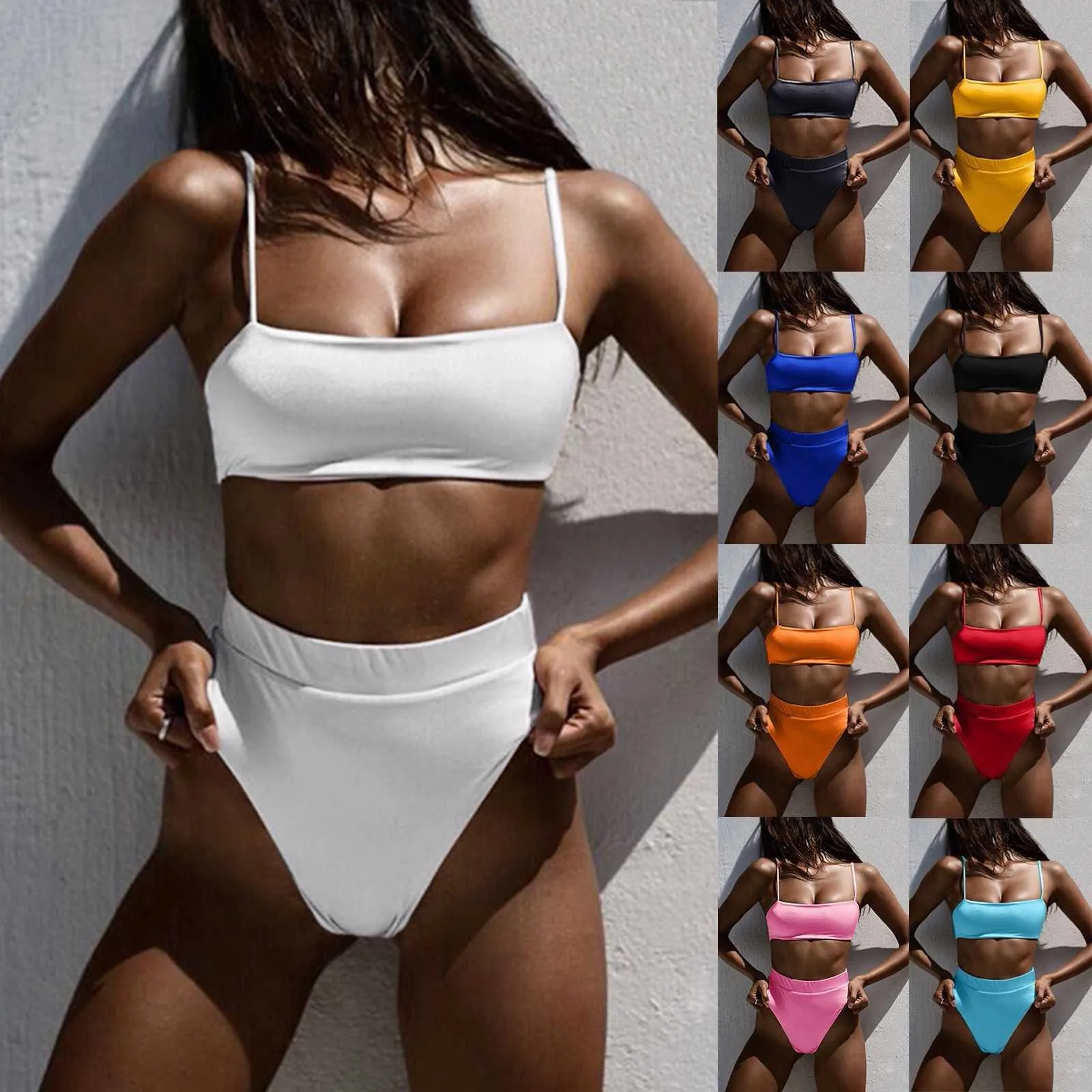 Bikini high waist brazilian 2025