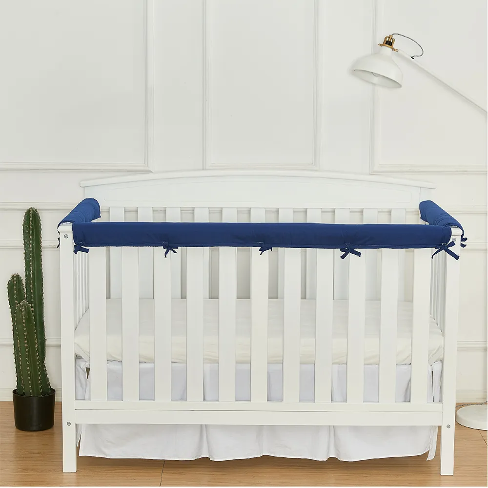 Cushion for crib rail top