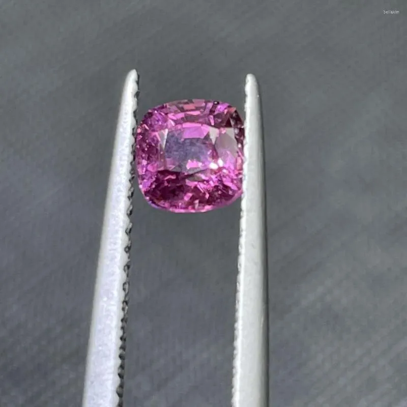 Pierres précieuses en vrac Birmanie Origine Unheat Rose Spinelle 0.97ct Gems Perles Pour Bijoux DIY