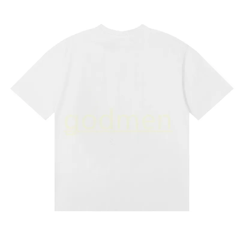 하이 스트리트 힙합 티셔츠 여성 인쇄 순수면 셔츠 커플 의류 반바지 소매 옷 s-xl