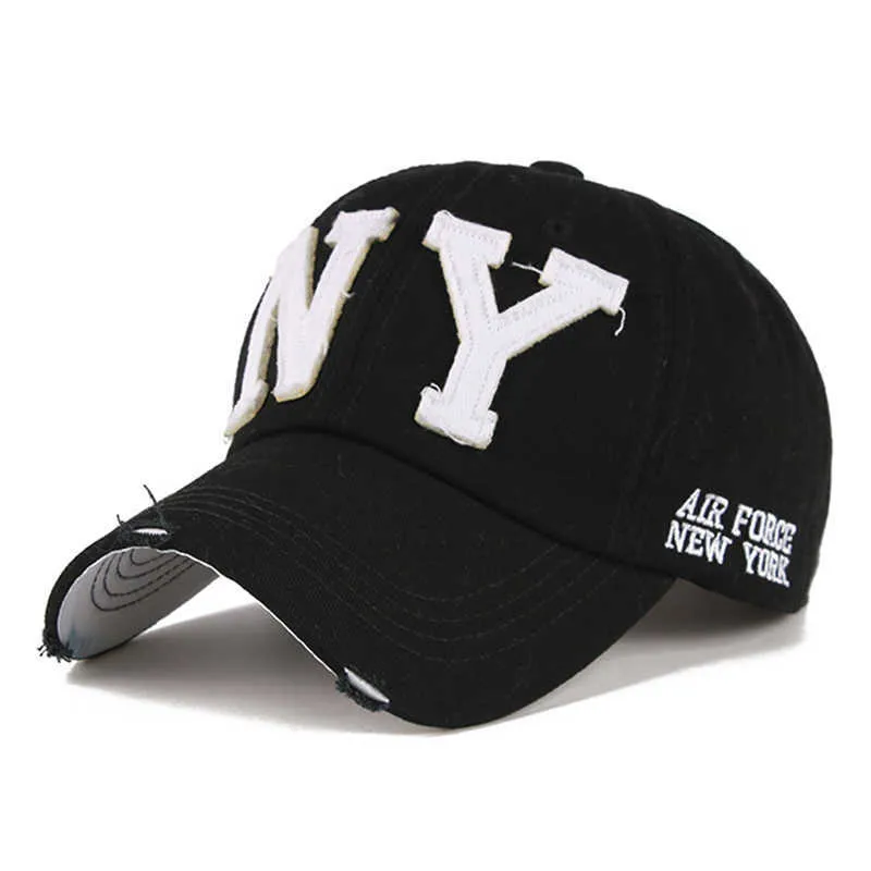 Snapbacks Nieuwe honkbal cap NY geborduurde heren dames hiphop hoed snapback patch retro dad trucker verstelbare bot zomer zon hoeden p230515