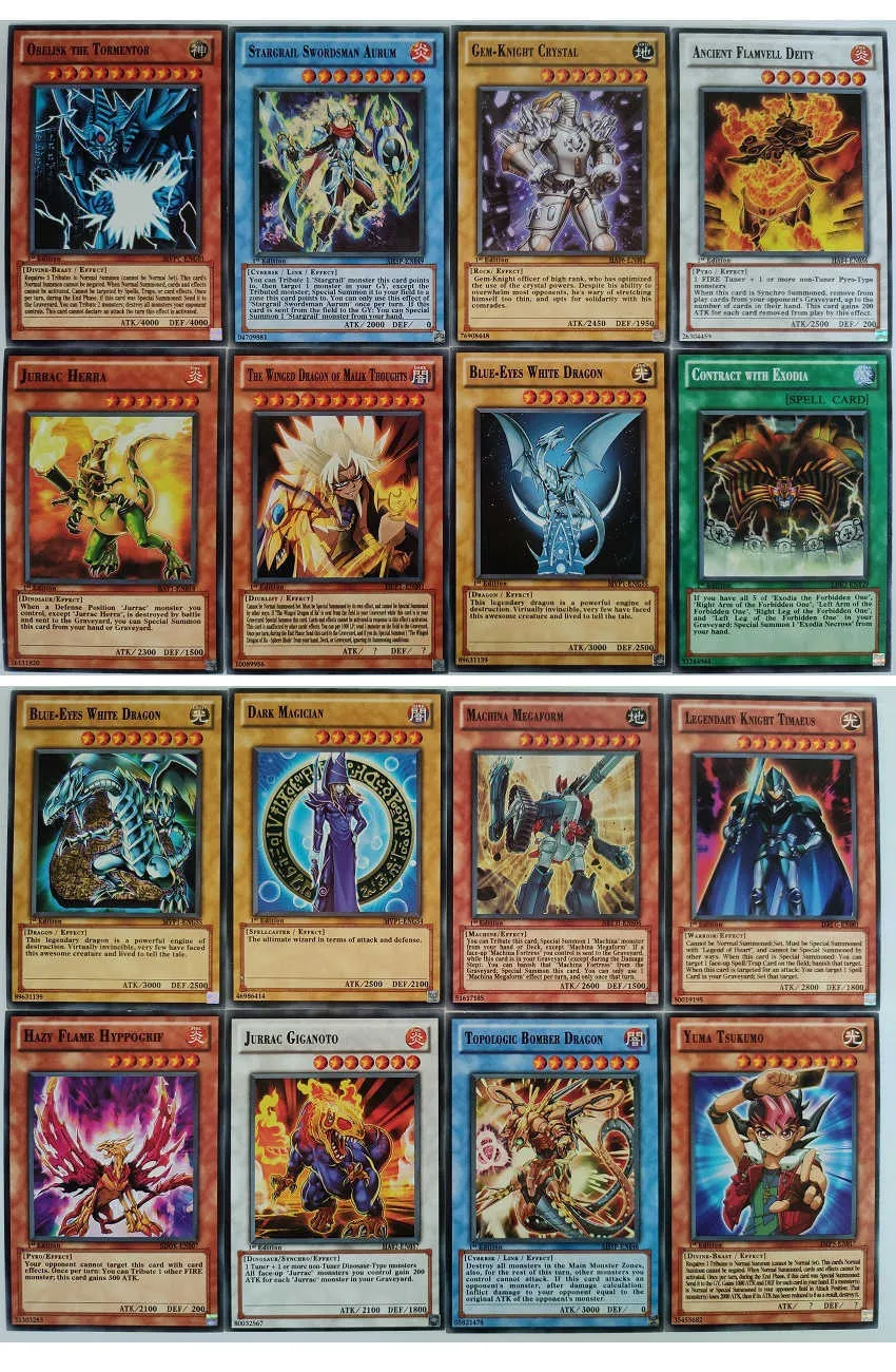 Collectible Card Game Set - Full Edition, No Repetition, Featuring