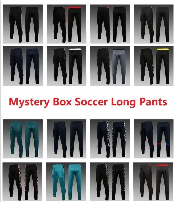 dhgate Mystery Box Voetbal Lange Broek Club- of nationale teams Skinny trainingsuitrusting De groothandel Fabriek Verrassingsgeschenken Wereldwijde voetbaltenue voor heren Korting