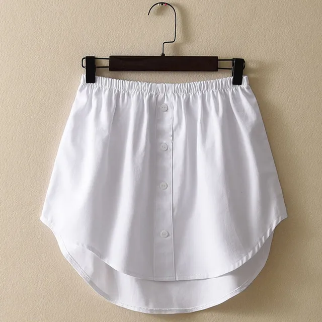 High waisted on sale white skirt extender