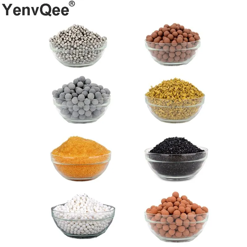 Appliances DIY Fill Filter Cartridge Far Infrared Maifan Stone Calcium Sulfite Remove chlorine balls Alkaline Tourmaline KDF Resin Purifier