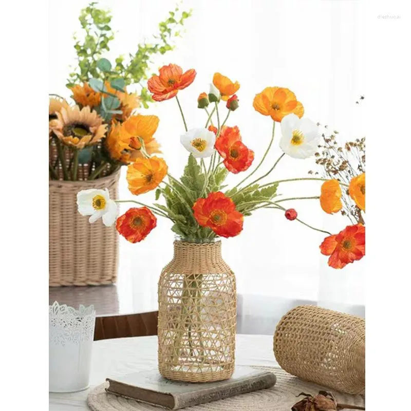Decorative Flowers Vase Japanese Creative Aquatic Plants Home Decoration Ornaments Living