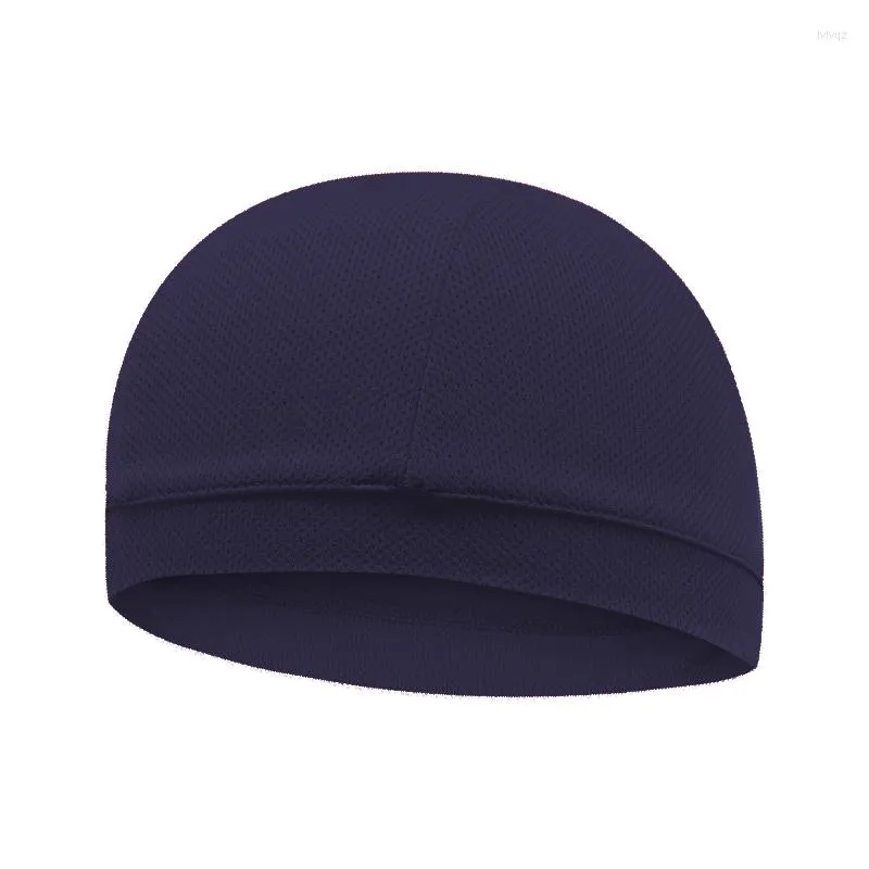 Casquettes de cyclisme Casquette de refroidissement Respirant évacuant la transpiration Chapeau de course Inodore et absorbant la transpiration Aucune décoloration