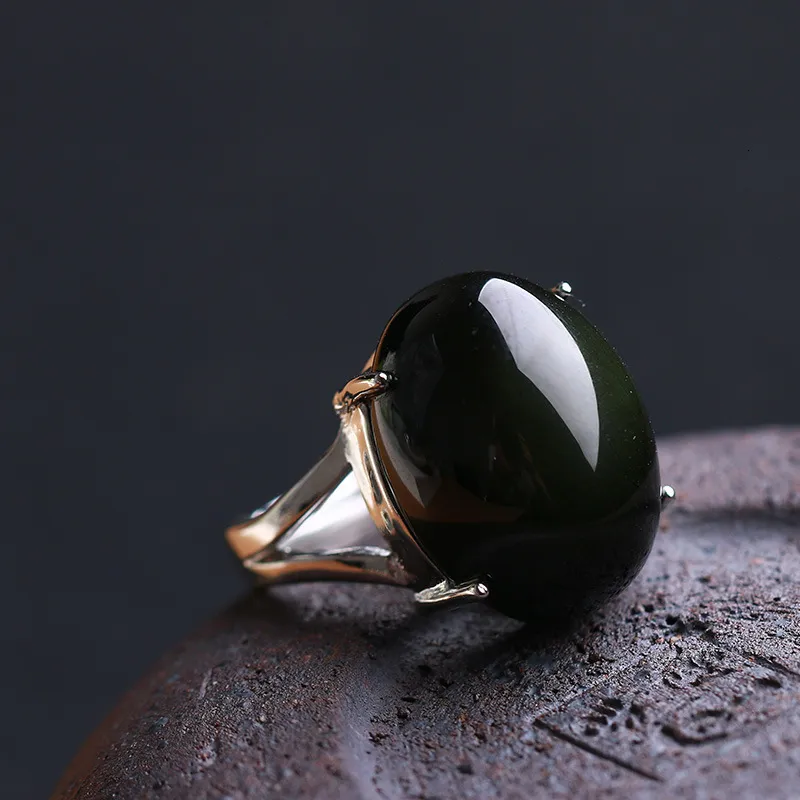 Obsidian ring deals