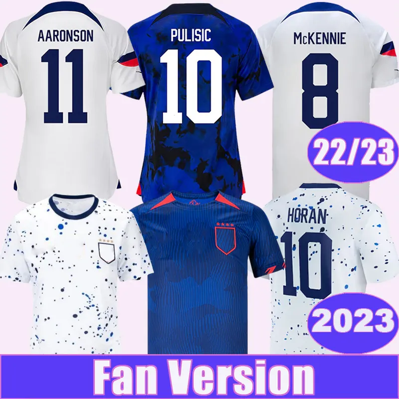 2023 UniTEd PULISIC MORRIS Mens Soccer Jerseys National Team 22 23