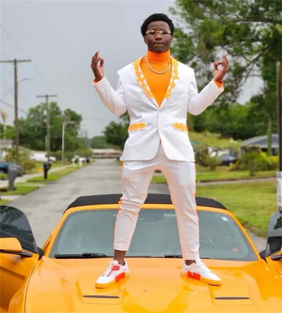 White and orange tuxedo cheap