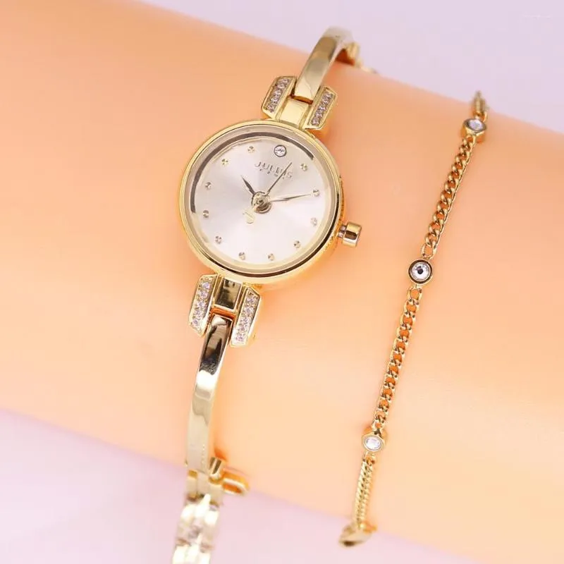 Ladies watch golden chain discount