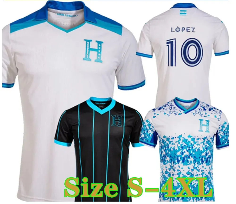 2023 Honduras Soccer Jerseys 23 24 National Team Mens Football Shirts Camisetas Futbol Kids Kit Training Soccer Uniform Top CARLOS RODRIGUEZ LOZANO