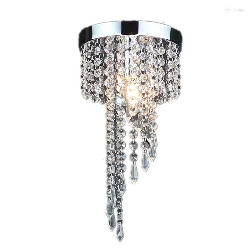 Ljuskronor Modern Chrome/Golden Luster LED Crystal Chandelier Lighting Fixture Pendant Taklampkristaller Lampadari Lampadari AVIZELER