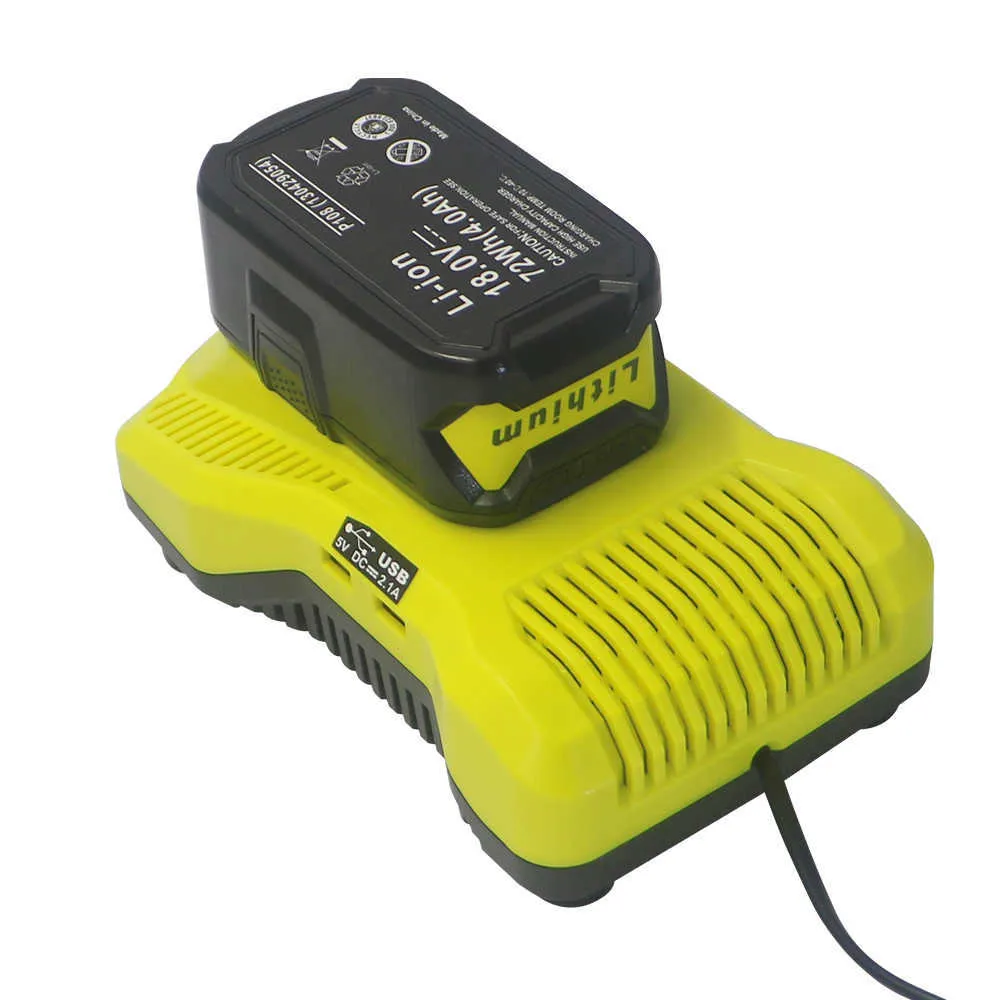 P102 ryobi charger top