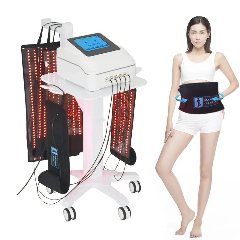 Vendita calda Lipolisi 650nm 940nm Terapia della luce rossa Copertura dimagrante Cuscinetti per tutto il corpo Perdita di peso Macchina per terapia della luce a led Avvolgimento laser Casa e bellezza