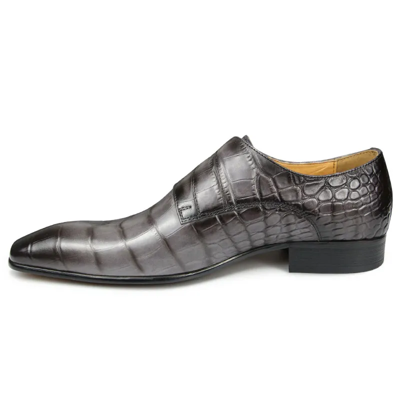 Leather crocodile shoes sale