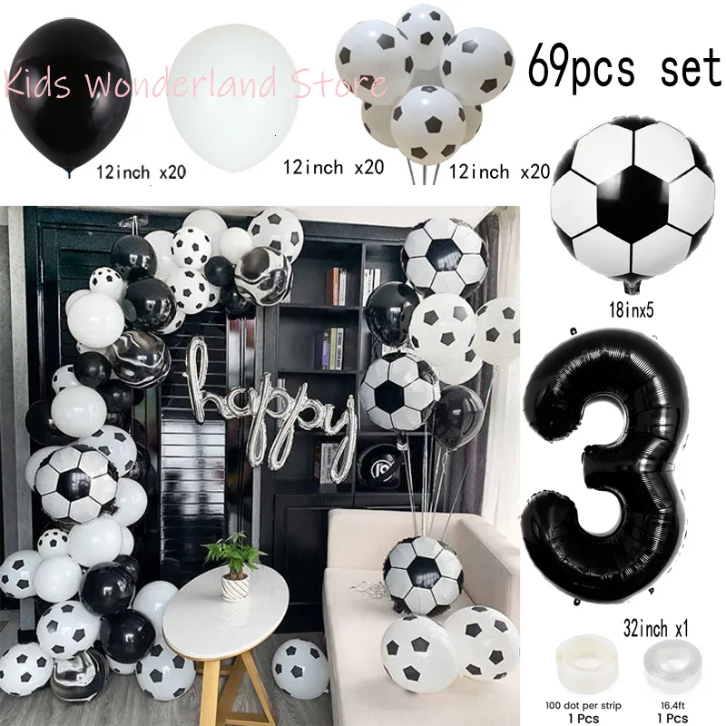Decoraciones De Fiesta De Fútbol, Kit De Arco De