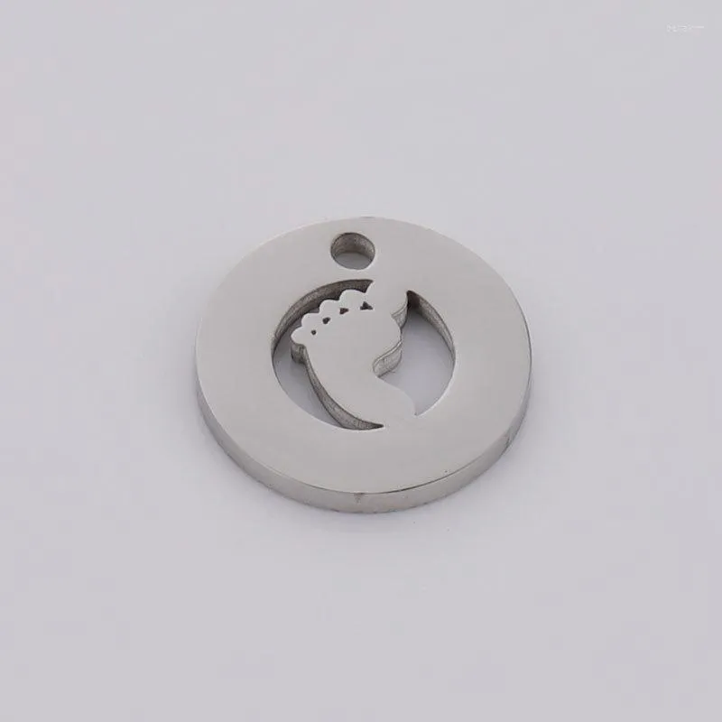 Rose Gold/Steel Hollow Baby Foot Stainless Steel Charms 13mm Stainless  Steel Pendants For DIY Womens Jewelry Making From Bellakim, $67