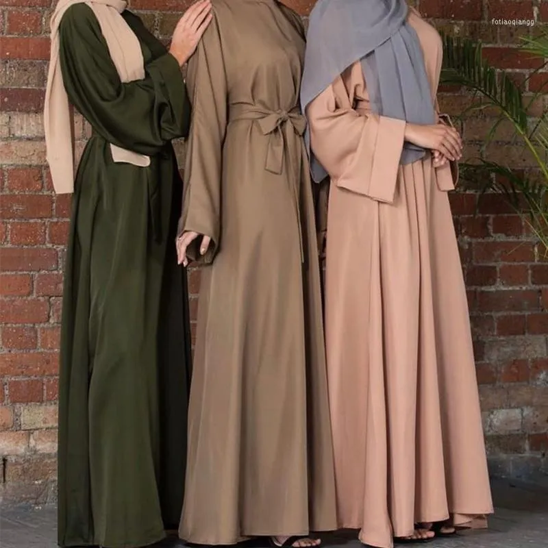 Vêtements ethniques printemps automne musulman mode Maxi Robe à manches longues grande aile Robe Longue dubaï Abaya femmes Robe élégante Kimono Femme