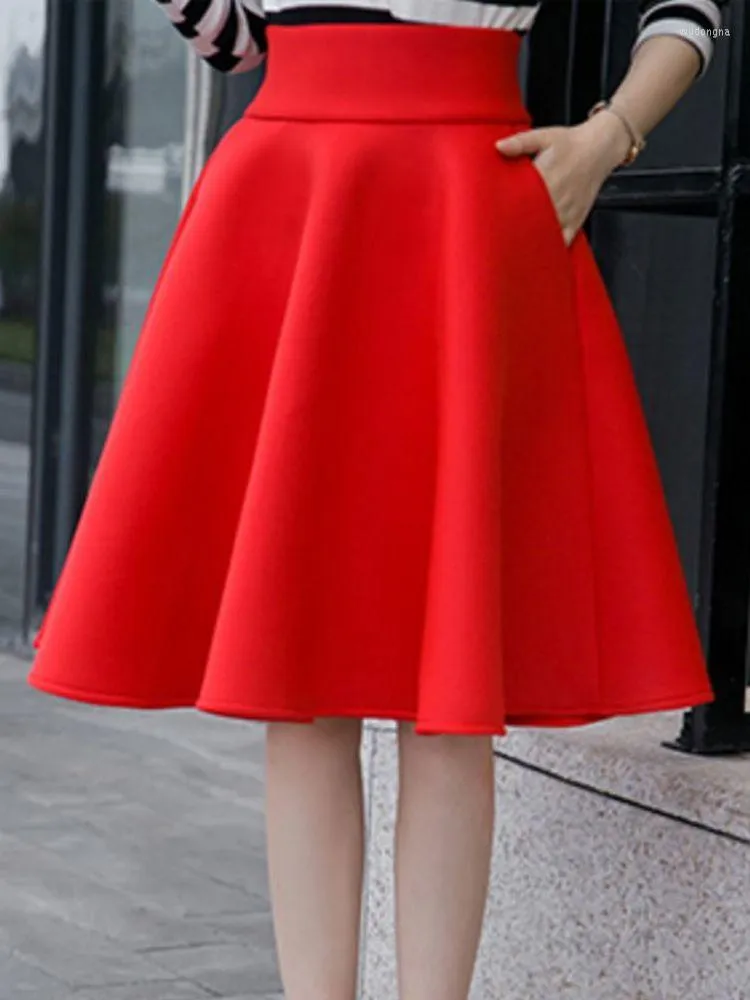 High waisted new arrivals midi skirt 6xl