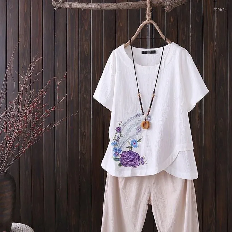 Blusas sencillas de algodon top