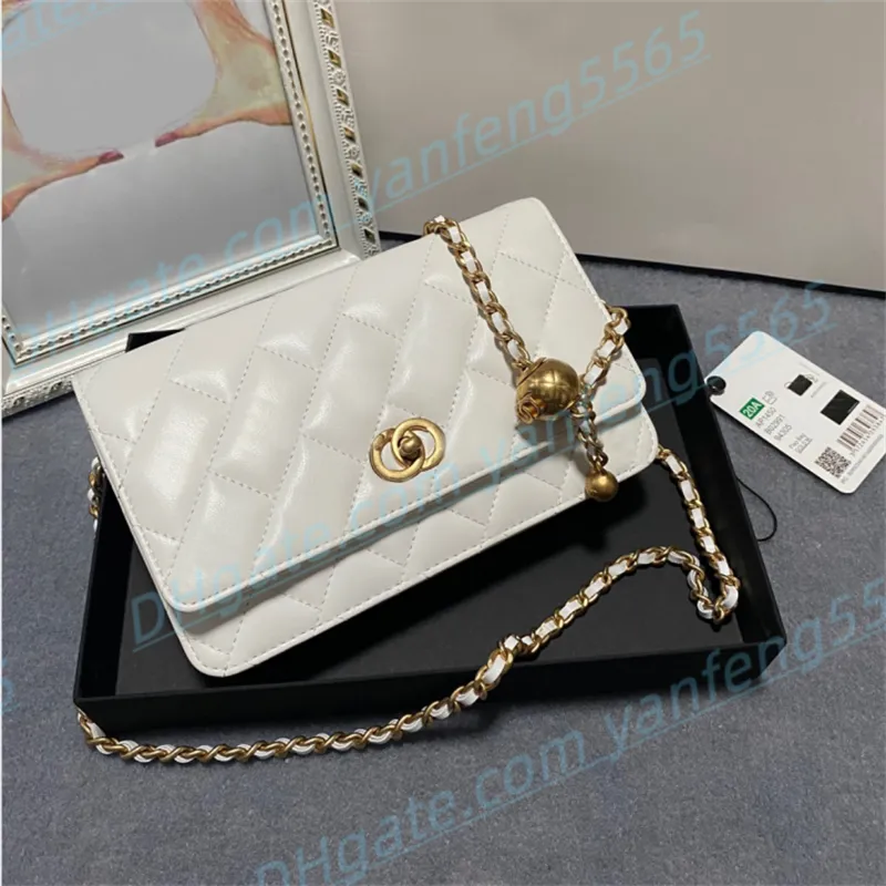 Top Quality Shoulder bags Fish scale Gold Chain Underarm Luxury handbags Luxury designer Multifunctional wallet Original box Women Purse