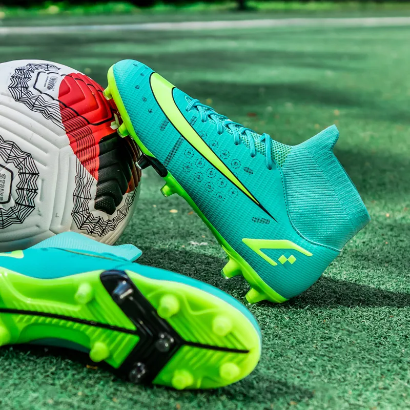 Chaussures de s curit Crampons de football pour hommes TF FG Sole Crampon Football Outdoor Baskets antid rapantes Hommes Train Chaussures de