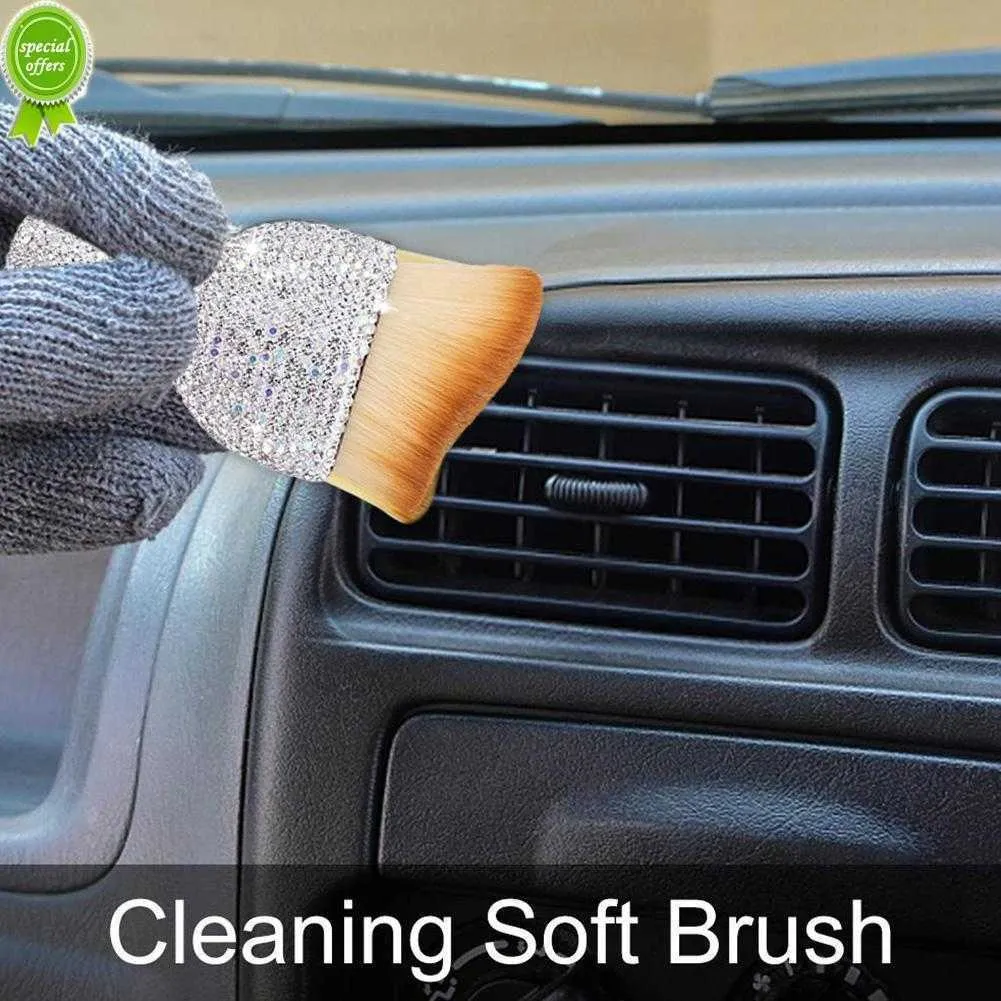 Brosse de nettoyage de sortie d'air de voiture, outils de nettoyage de siège  de tableau de bord pour véhicule et camion