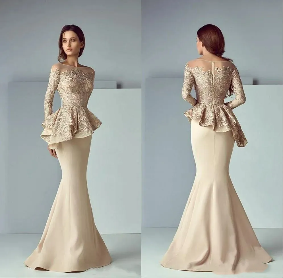 Peplum mother of on sale the bride dress