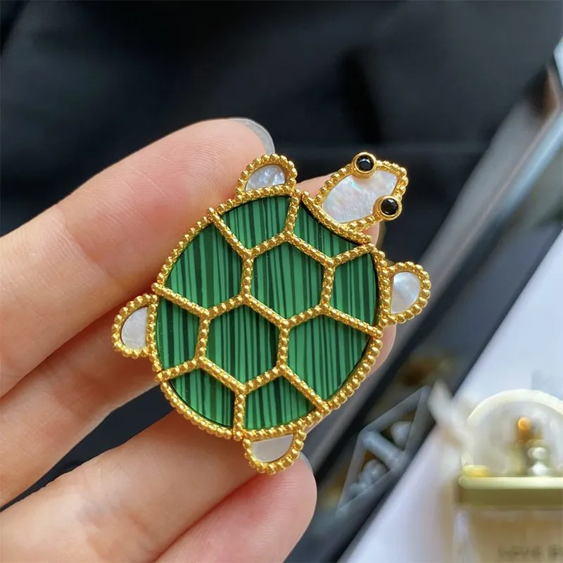 Broche Bijou Vintage En Forme De Tortue - État Très Bon - Idéal Petit Cadeau