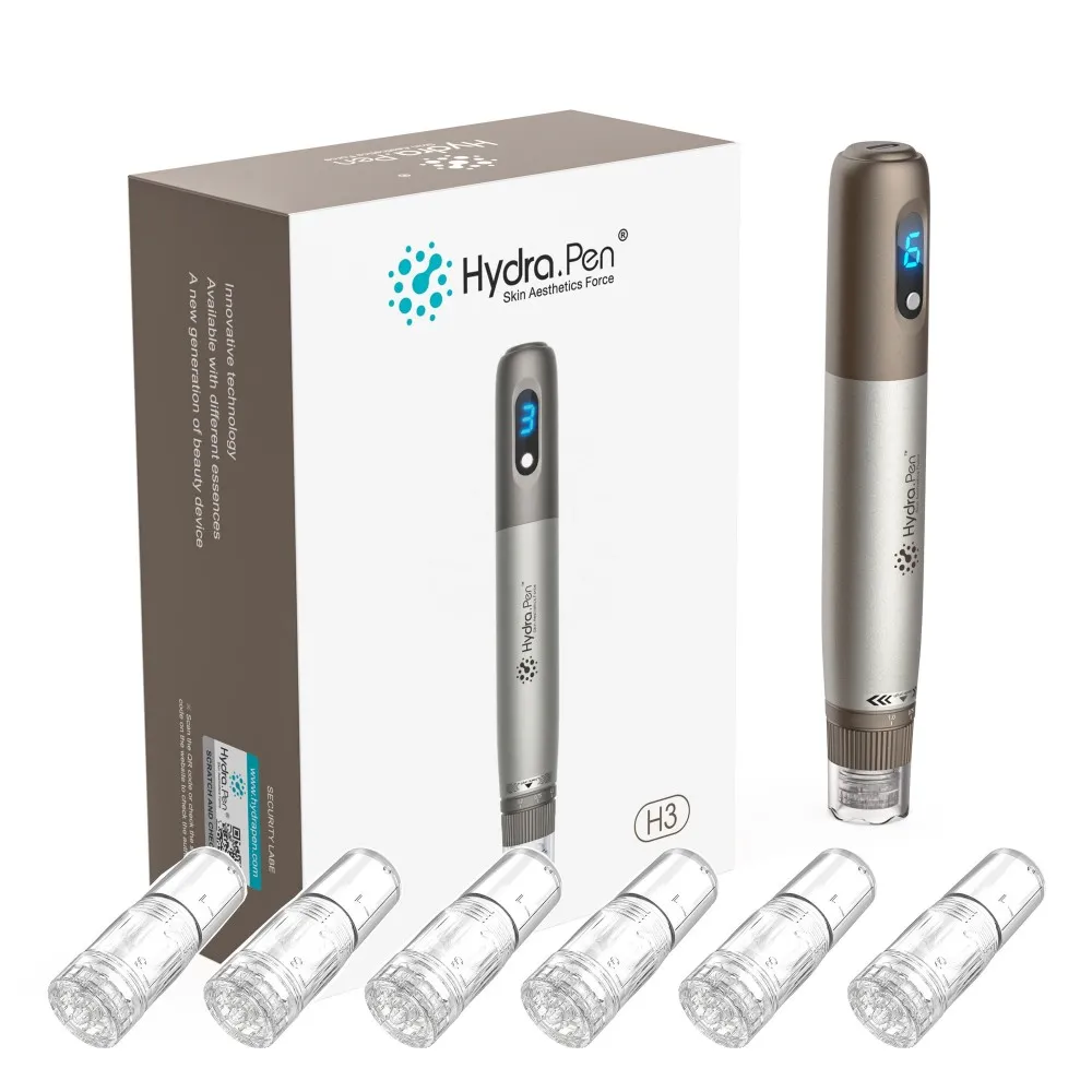 الاستخدام الشخصي اللاسلكي Hydra Pen H3 Microneedling Pen Automatic Serum Applicator Electric Microneedle Hydrapen Adams Facial Care Care