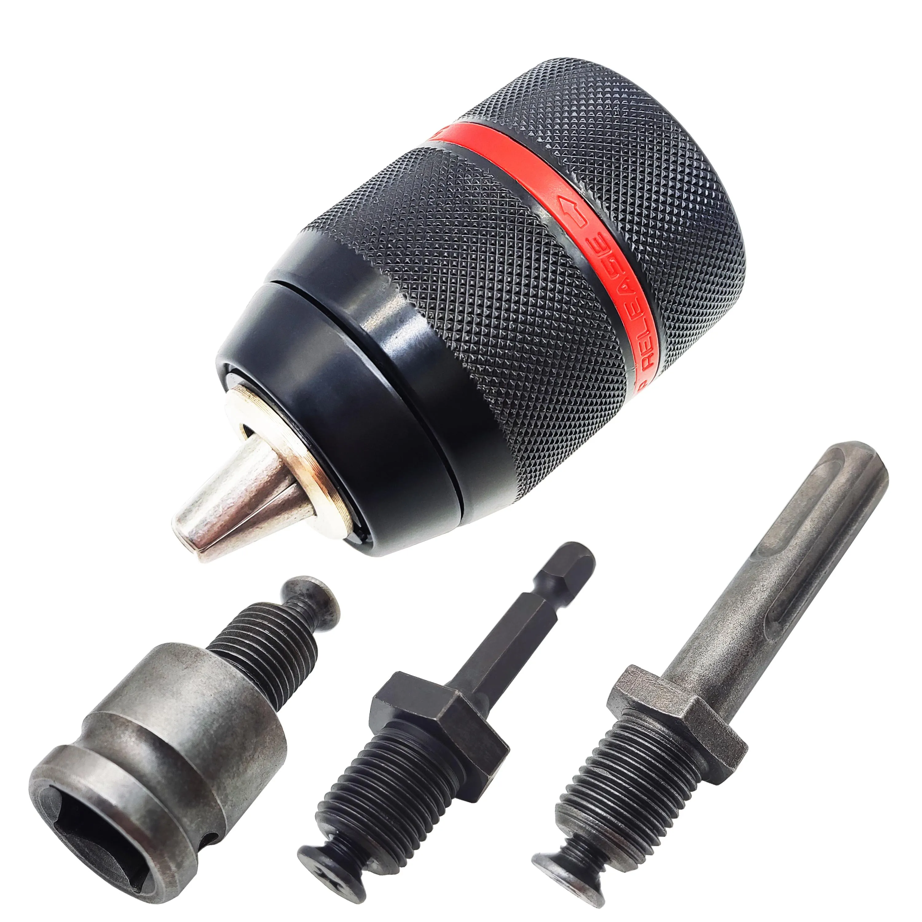 Klem Metal Heavy Duty 1/220Unf 13 mm sans clé Drill Chuck HEX SHANK / SDS / SOCKET Square Adaptateur féminin outil matériel professionnel