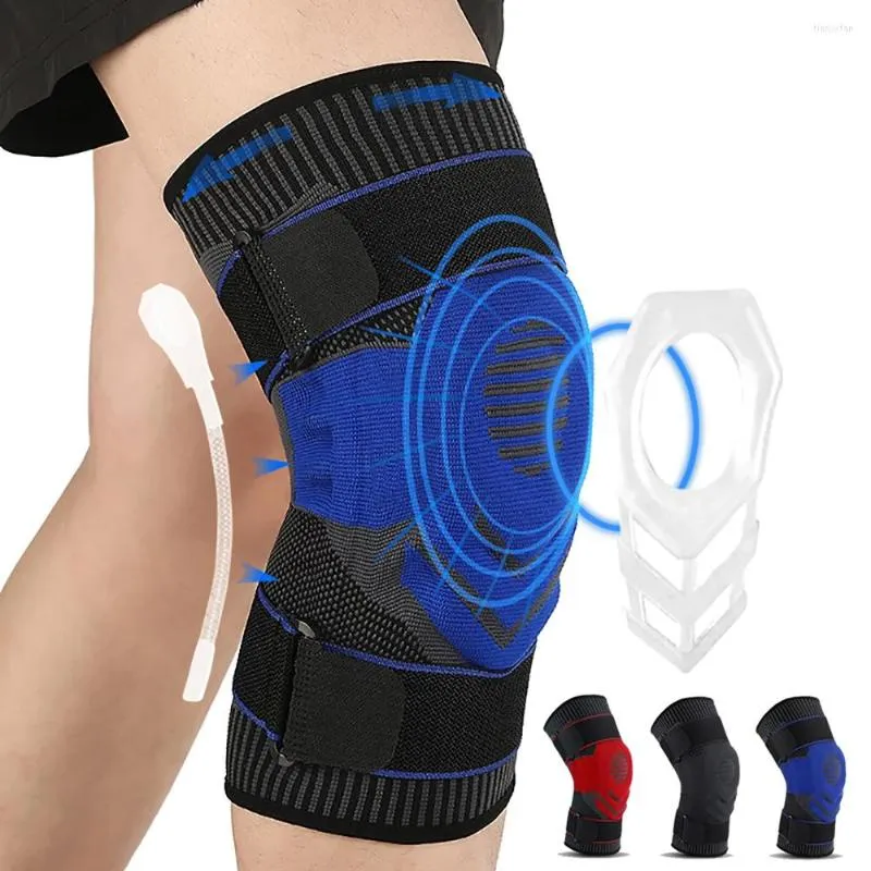 膝パッドは、メニスカスのための膝蓋骨ゲルパッドサイドスタビライザーでブレースコンプレッションスリーブサポート裂傷関節炎関節痛を緩和する