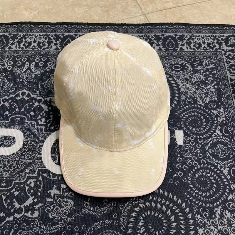 Erkek Tuval Beyzbol Şapka Tasarımcıları Şapkalar Kadın Gömme Kap Moda Fedora Mektup Şerit Erkekler Casquette Beanie Bonnet 23ss Caps