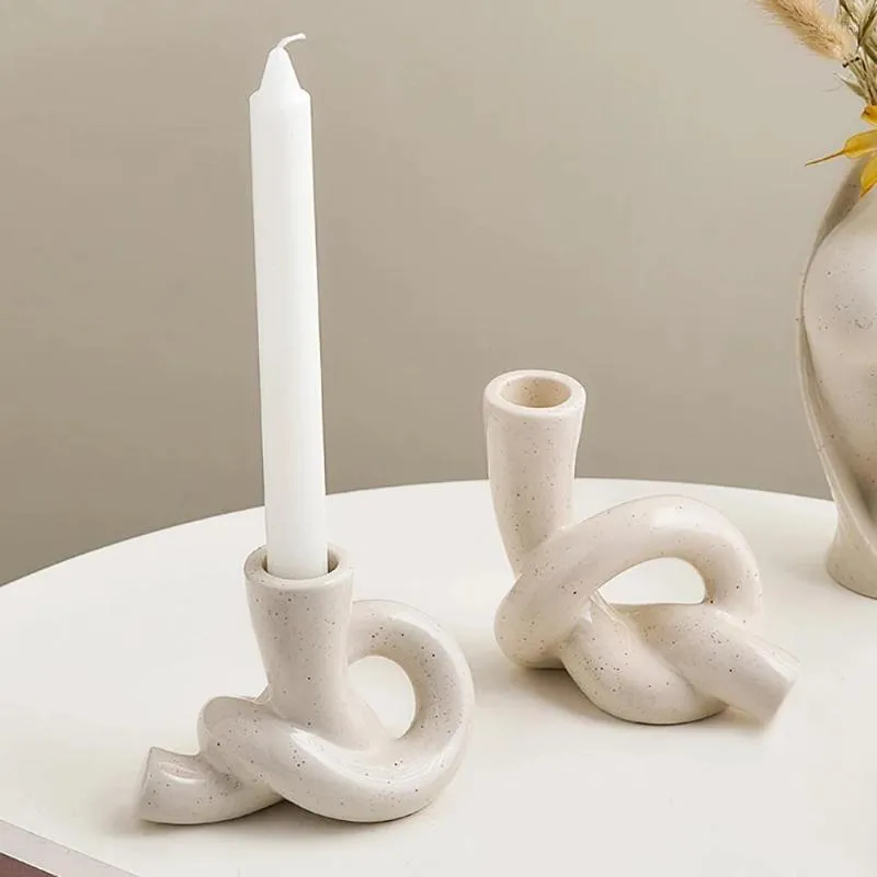 Candle Holders Ins Candlestick Decorative Chandeliers Decor For Table Home Christmas Holder