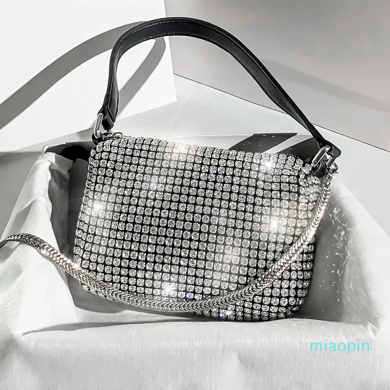 2023-luxury bag Women Diamond Hobo-bag حقيبة يد حقيبة يدوية عبر الجسم