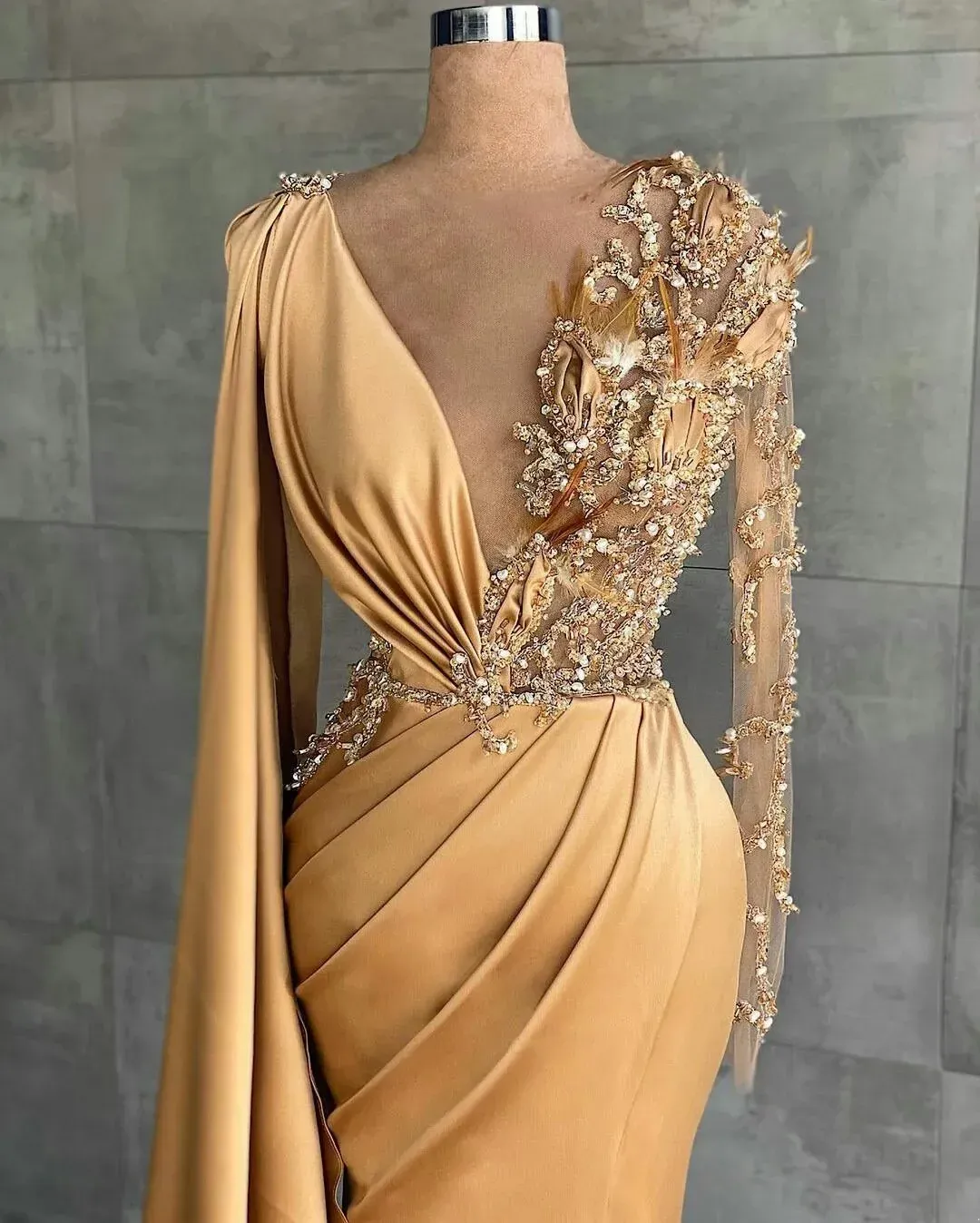 Robe de soirée champagne online