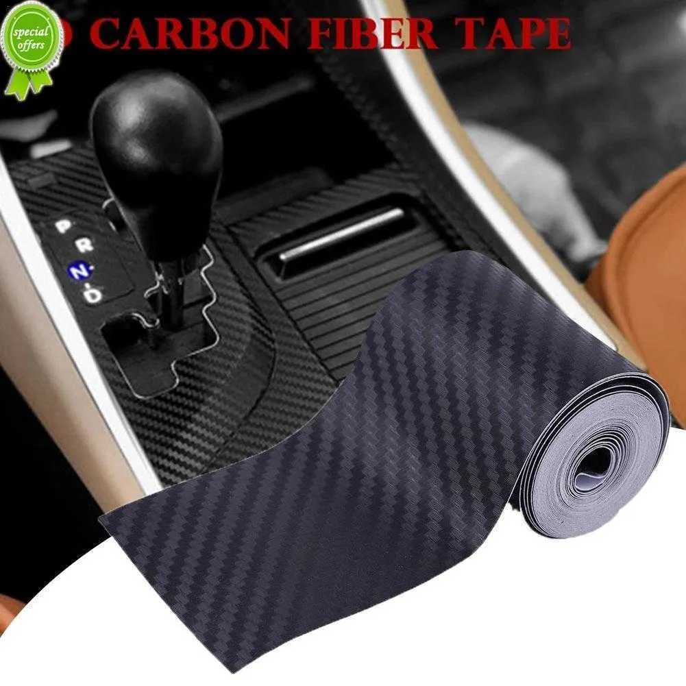 Nano Carbon Fiber Car Sticker DIY Paste Protector Strip For Door