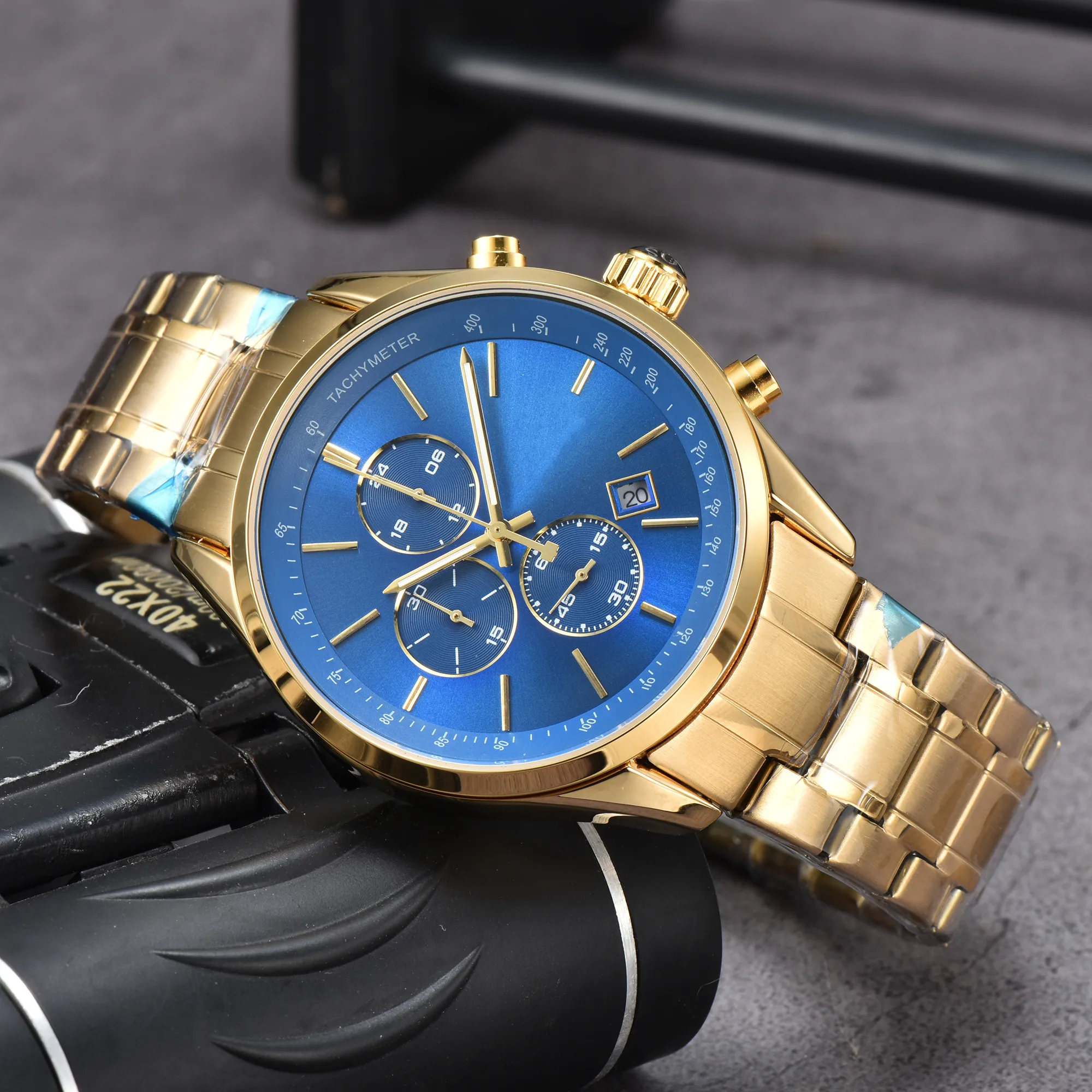 2023 BOSS reloj suizo relojes para hombre todo dial trabajo cronógrafo movimiento de cuarzo relojes para hombres correa de acero inoxidable diseñador relojes impermeables