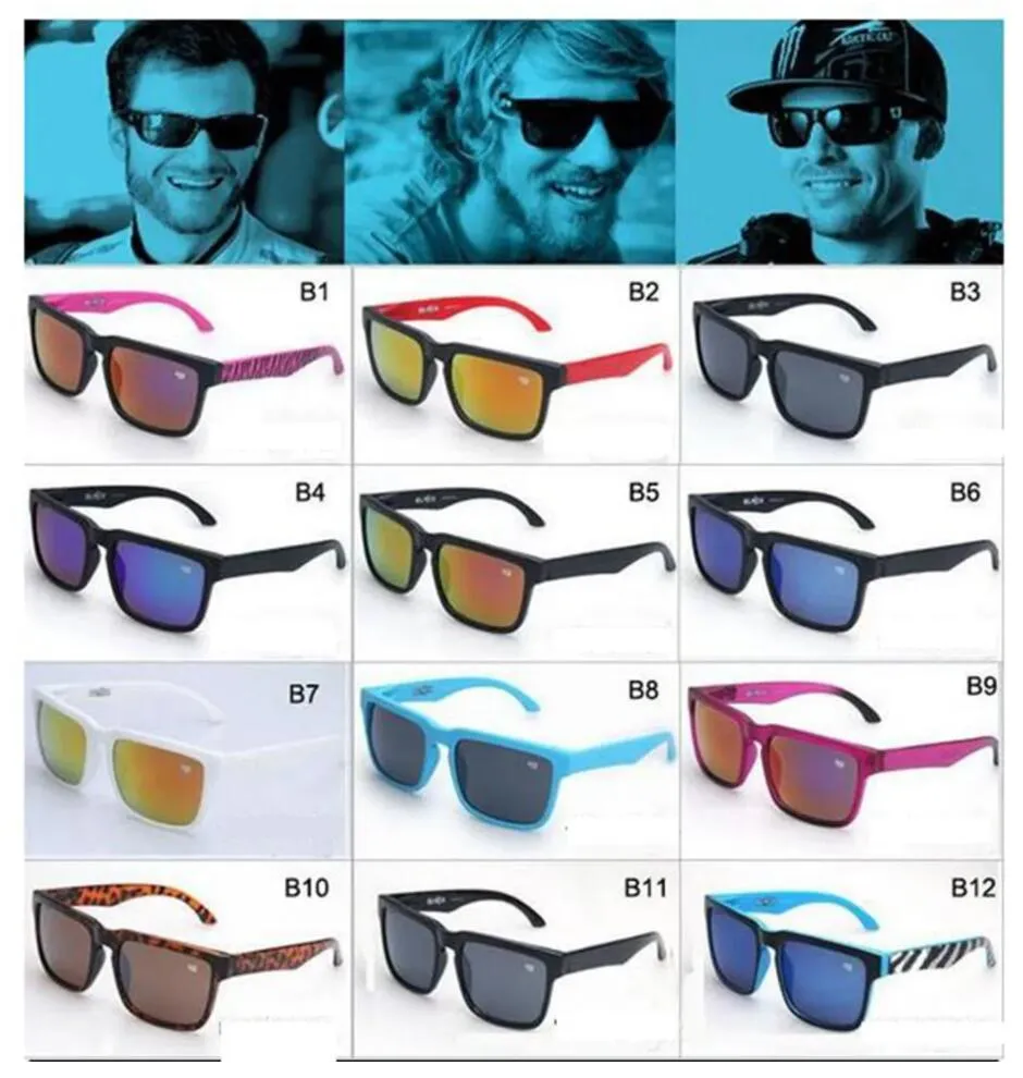 20 piezas verano hombre más moda NUEVO estilo ken block wind Gafas de sol Hombres estilo cuadrado Gafas de sol deportes hombres gafas ciclismo gafas