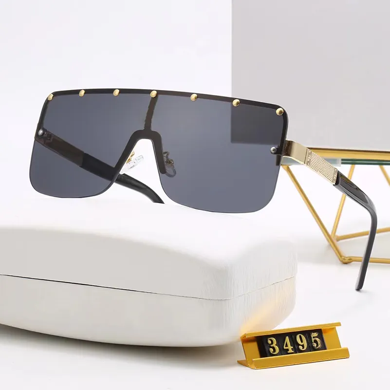 Les nouvelles lunettes de soleil avancées pour hommes et femmes de lunettes de soleil de créateur de mode sont disponibles dans de nombreuses couleurs A11